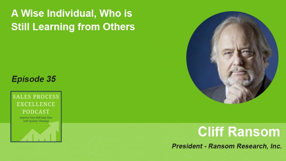Cliff Ransom | A Wise Individual, Who is Still Learning from Others ...
